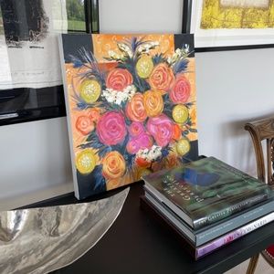 Original Impressionist Floral Painting